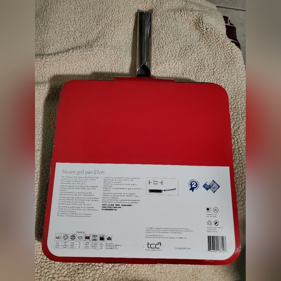 NWT Thomas Rosenthal Group Professional Cookware Hard Anodized Square Grill Pan - Picture 2 of 6